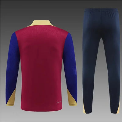 2024/25 Barcelona Half-Zip Training Kit