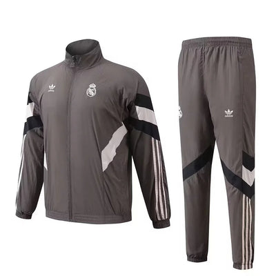 2024/25 Real Madrid Vintage Grey Jacket