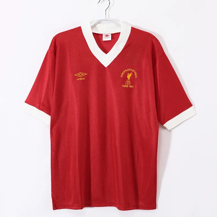 1980/81 Liverpool Home Retro Shirt