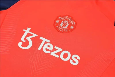 2024/25 Manchester United orange long sleeve training kit