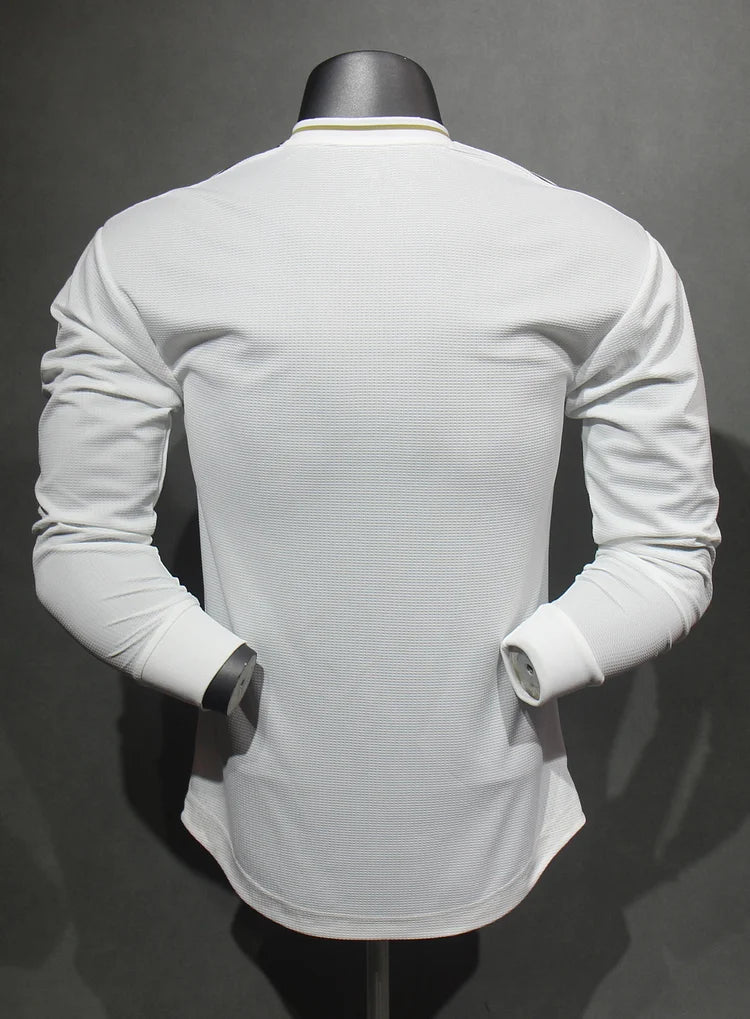 2019/20 Real Madrid Home Long Sleeve Shirt - Players