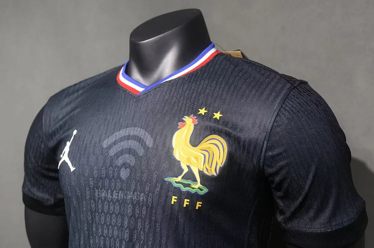 2024/25 France Player Edition Black Co-branded Jersey