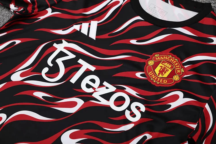 2025/2026 Manchester United Short-Sleeved Training Suit -