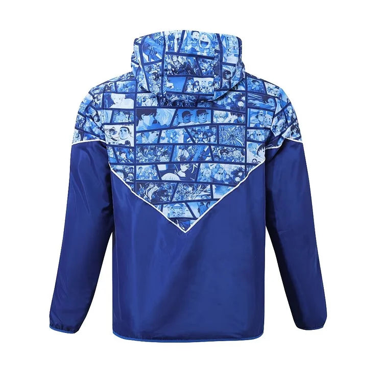 Japanese Anime Hooded windbreaker.