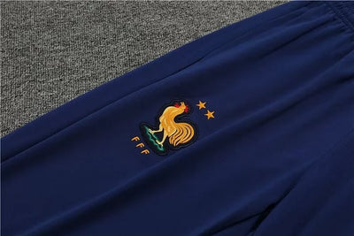 2024/25 France half-pull training jersey royal blue 1:1 Thai quality set