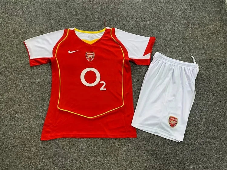 2004/05 Arsenal Home Retro - Kids Kit