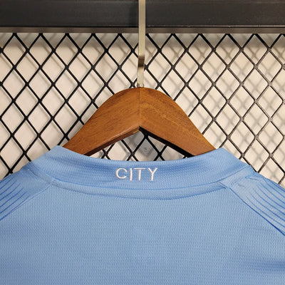 2023/24 Manchester City Home Long Sleeve Shirt
