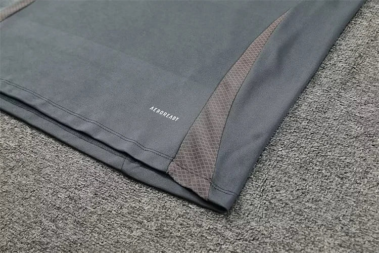 2024/25 Real Madrid Dark Grey Long Sleeve Training Kit