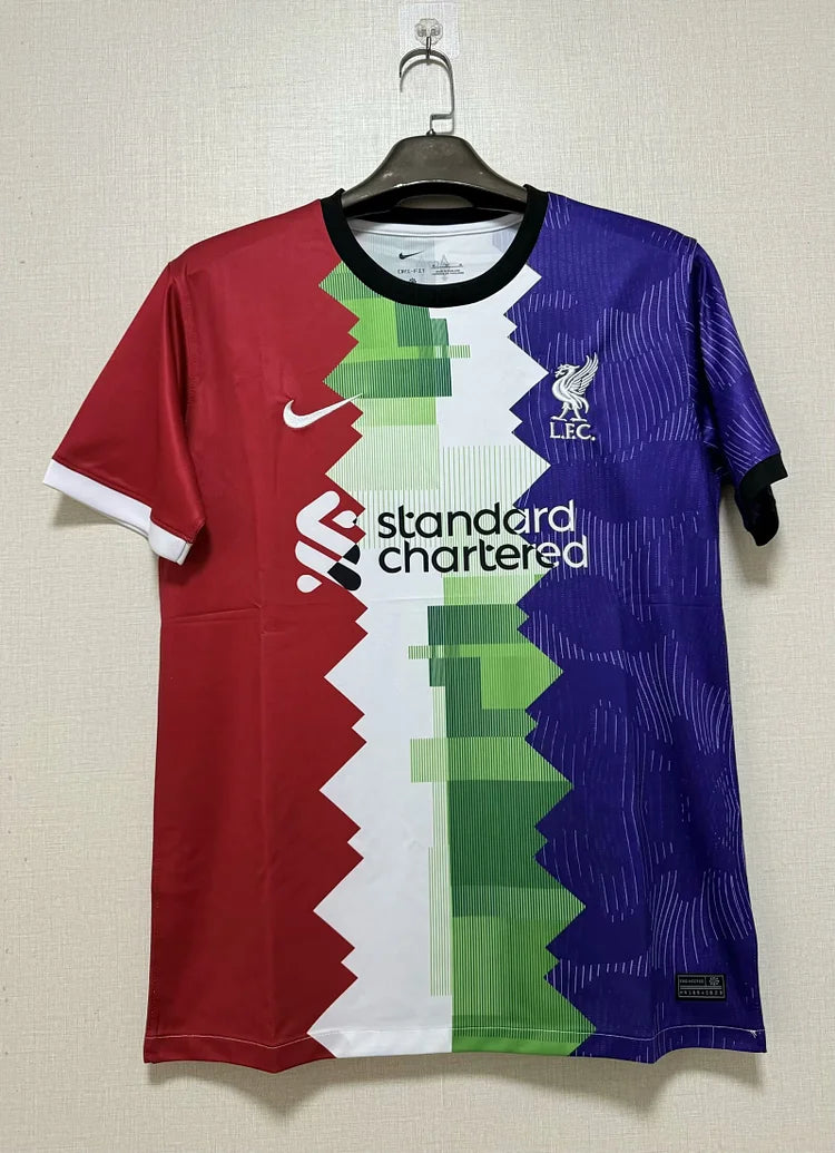 2023/24 Liverpool tricolor version fan jersey
