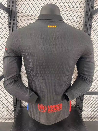 2024/2025 Barcelona Away Players Long-Sleeved Joint Model