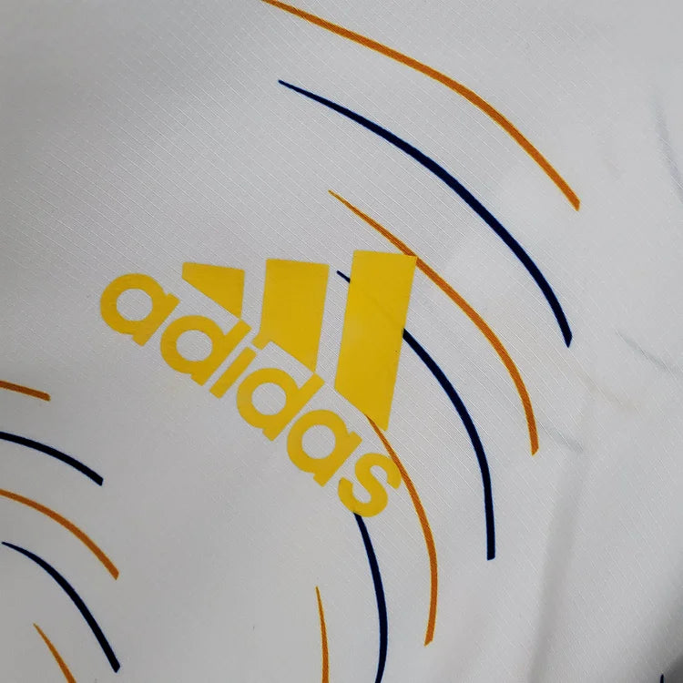 2021/22 Real Madrid White Hooded Windbreaker