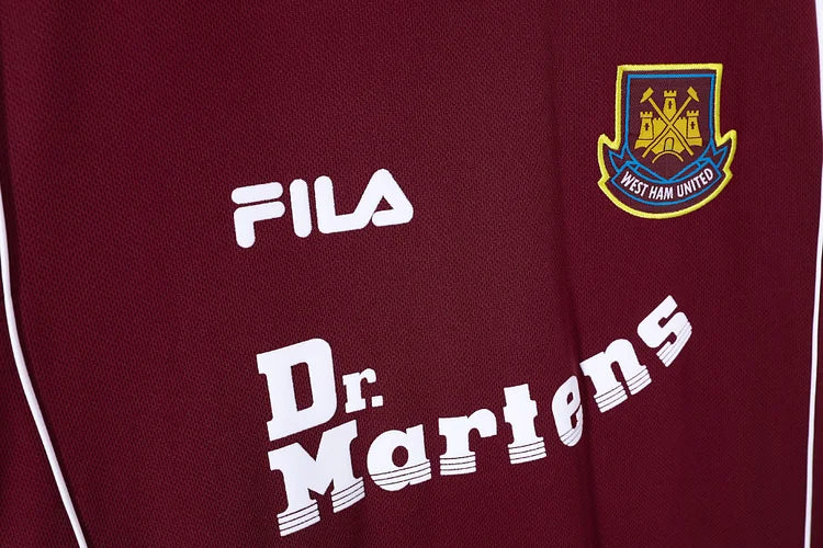 1999/01 West Ham United home retro jersey.