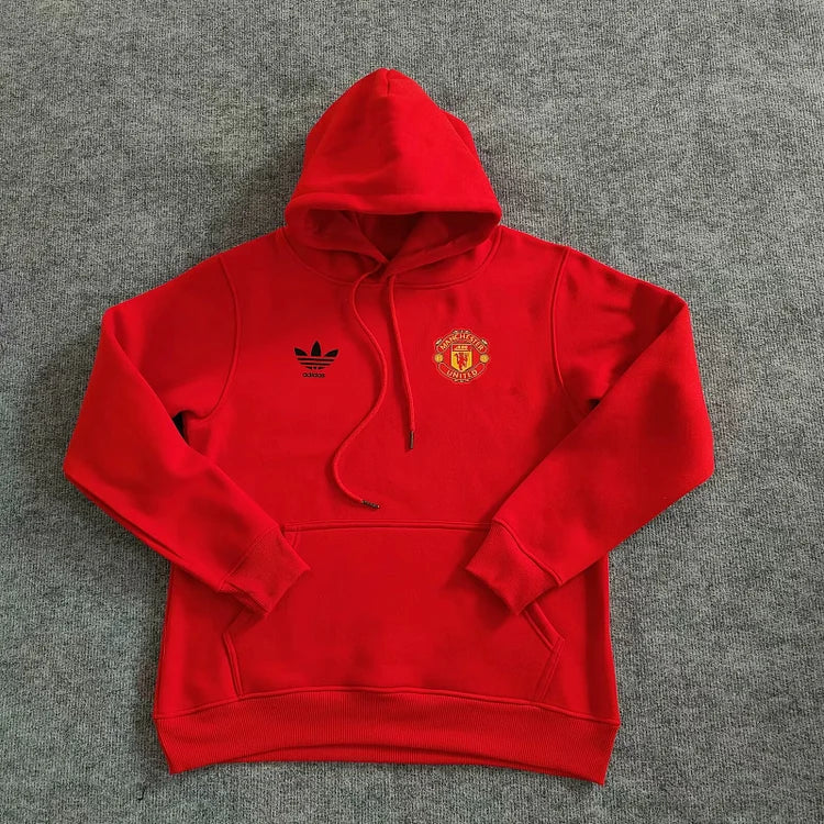 2024/25 Manchester United red casual sweater.