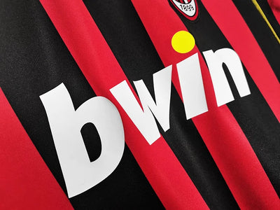 2006/07 AC Milan Home Long Sleeve Retro Shirt