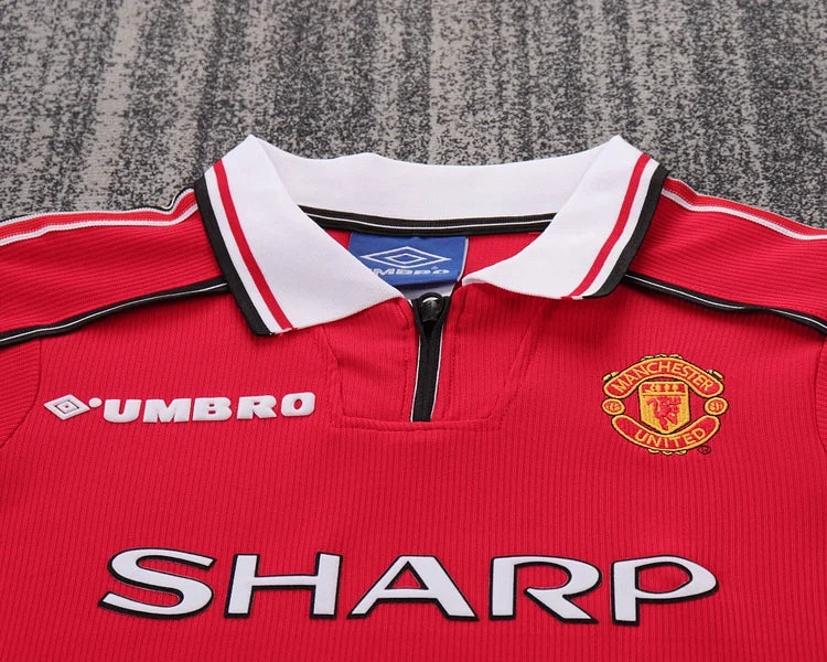 1998/99 Manchester United Home Retro - Kids' Kit