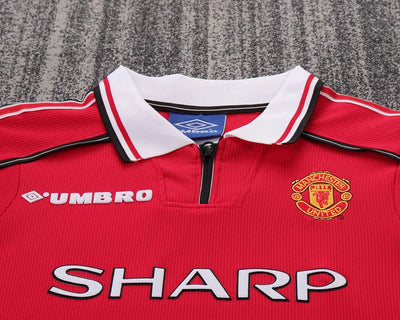 1998/99 Manchester United Home Retro - Kids' Kit