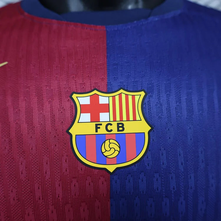 24/25 Barcelona home long sleeve player version