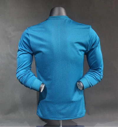 2017/18 Retro Real Madrid Long Sleeve Player’s Edition Jersey