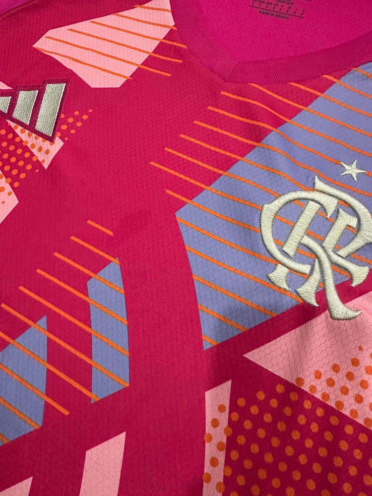 2025/26 Flamengo Goalkeeper Jersey Pink