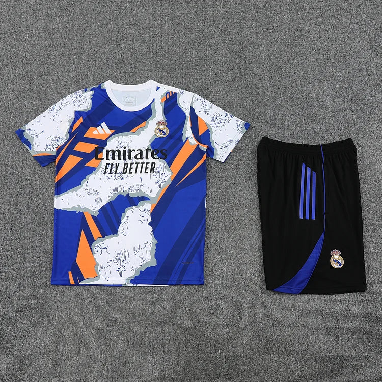 2025/2026 Real Madrid Short-Sleeved Training Suit