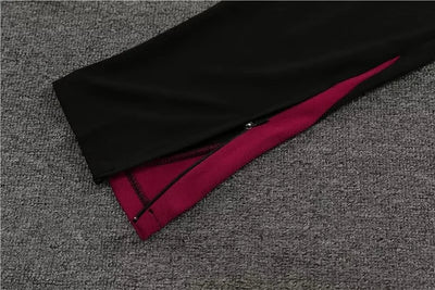 2024/25 Paris half-pull training uniform black 1:1 Thai quality suit