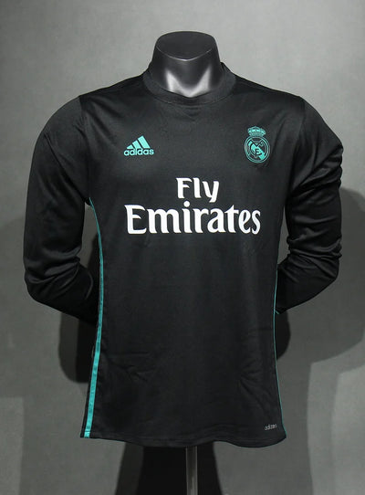 2017/18 Real Madrid Away Shirt - Long Sleeve - Player Edition