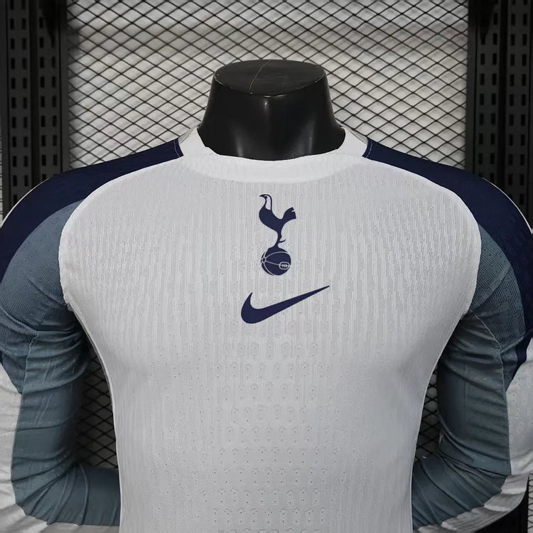 2025/2026 Tottenham Hotspur Home Long Sleeve Player Edition