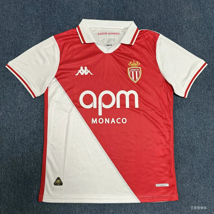 2024/25 Ligue 1 AS Monaco home jersey.