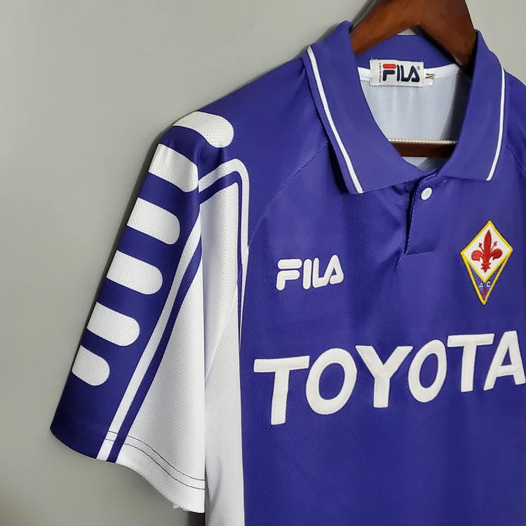 1999/00 Fiorentina home retro jersey 1:1 Thai quality