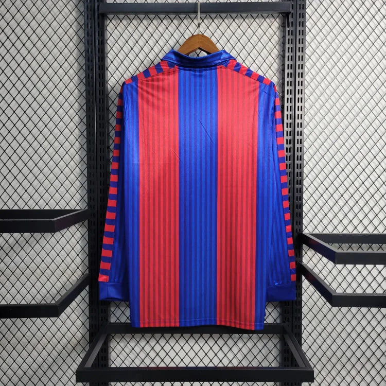 1989/92 Barcelona Home Long Sleeve Shirt