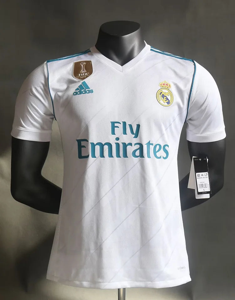 2017/18 Real Madrid Home Jersey - Player Version