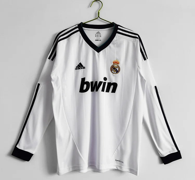 2012/13 Retro Long Sleeve Real Madrid Home