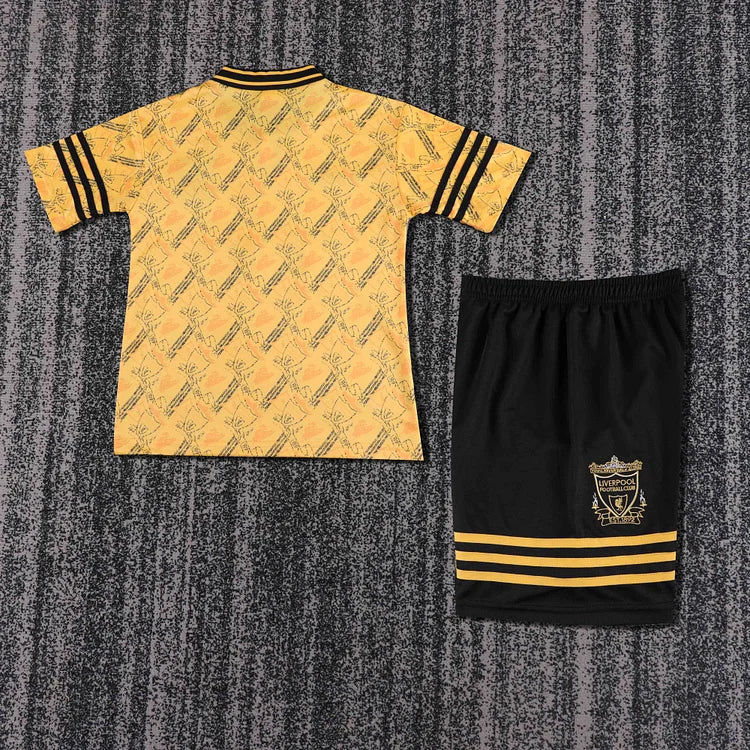 1995/96 Liverpool Second Away Retro - Kids Kit