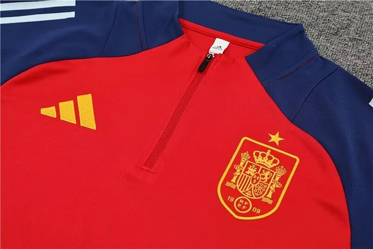 2024/25 Spain Long Sleeve Half Zip Training Kit