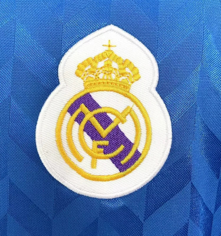 1986/87 Real Madrid Away Retro Jersey