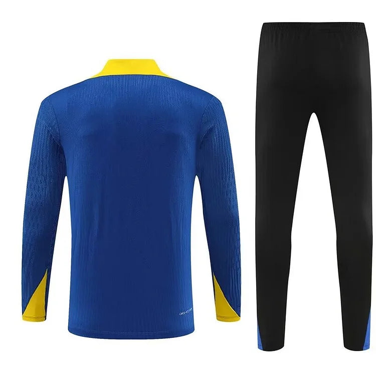 2024/25 Inter Milan colorful blue half-pull training uniform 1:1 Thai quality