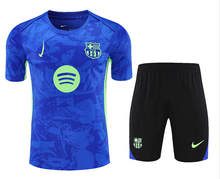 25/26 Barcelona short-sleeved training suit -