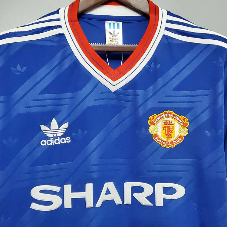 1986/88 Manchester United Second Away Retro Shirt