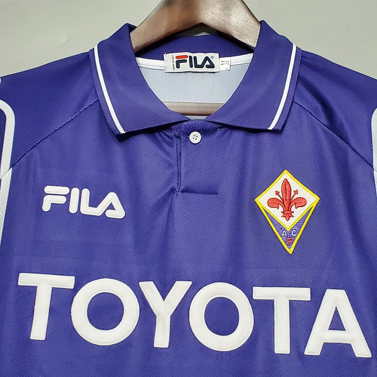 1999/00 Fiorentina home retro jersey 1:1 Thai quality