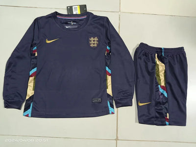 2024/25 England Away Long Sleeve Children'S Jersey