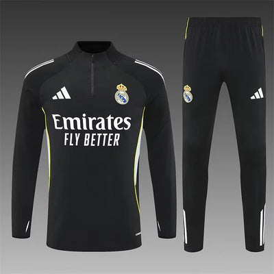 2025/2026 Real Madrid Half-Pulled Training Suit