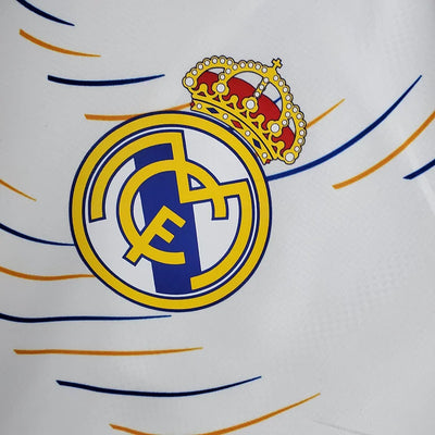 2021/22 Real Madrid White Hooded Windbreaker