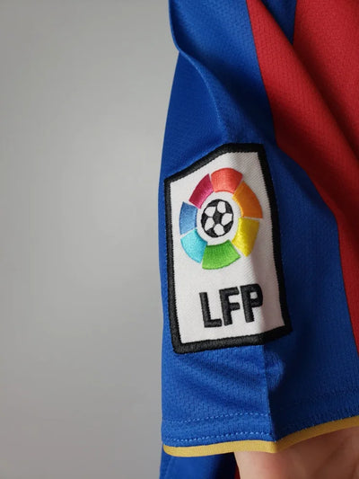2007/08 Barcelona Home Long Sleeve Retro Jersey