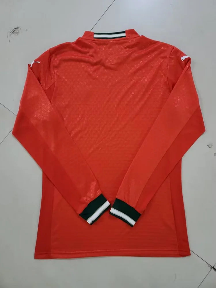 2025 Portugal Home Long Sleeve Jersey
