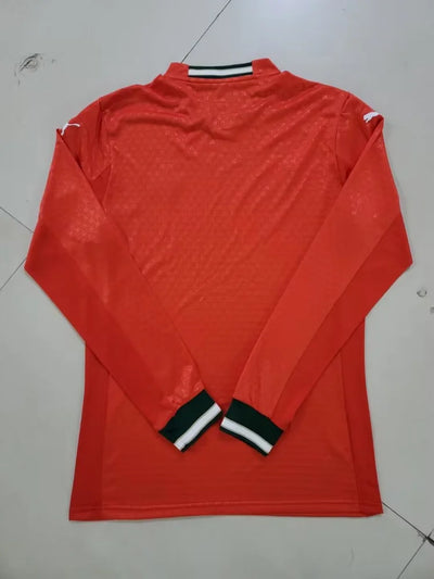 2025 Portugal Home Long Sleeve Jersey