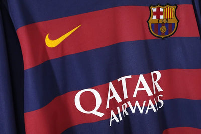 2015/16 Barcelona Home Retro Long Sleeve