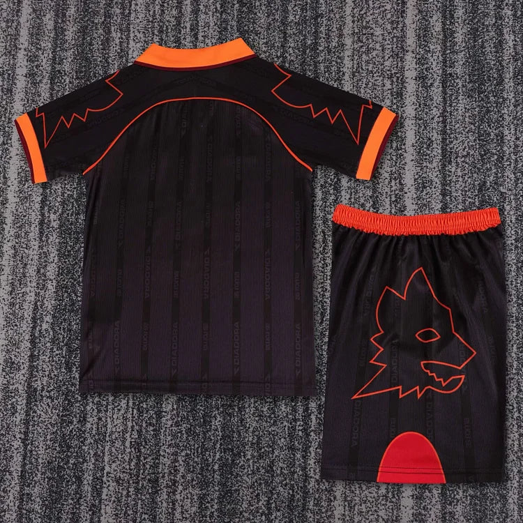 1999/00 Roma Second Away Shirt - Kids