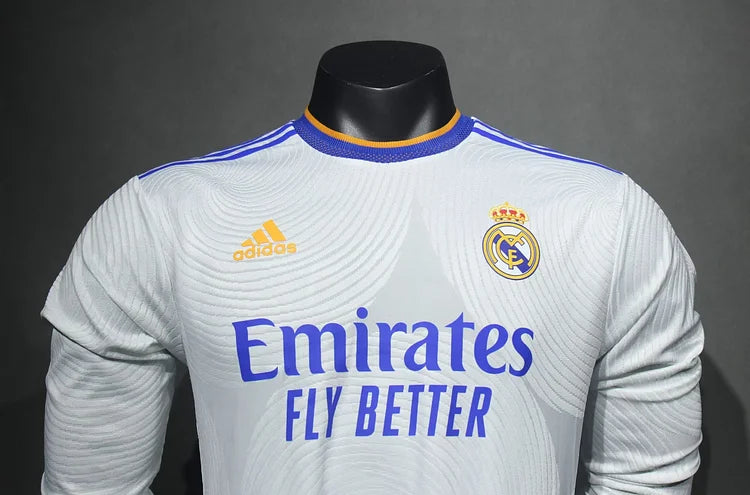 2021/22 Real Madrid Home Long Sleeve - Player Edition
