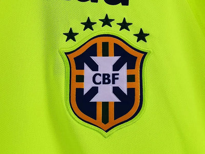 2020 Brazil fluorescent green training uniform