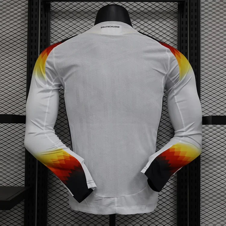 2024/25 Germany home player version long-sleeved jersey